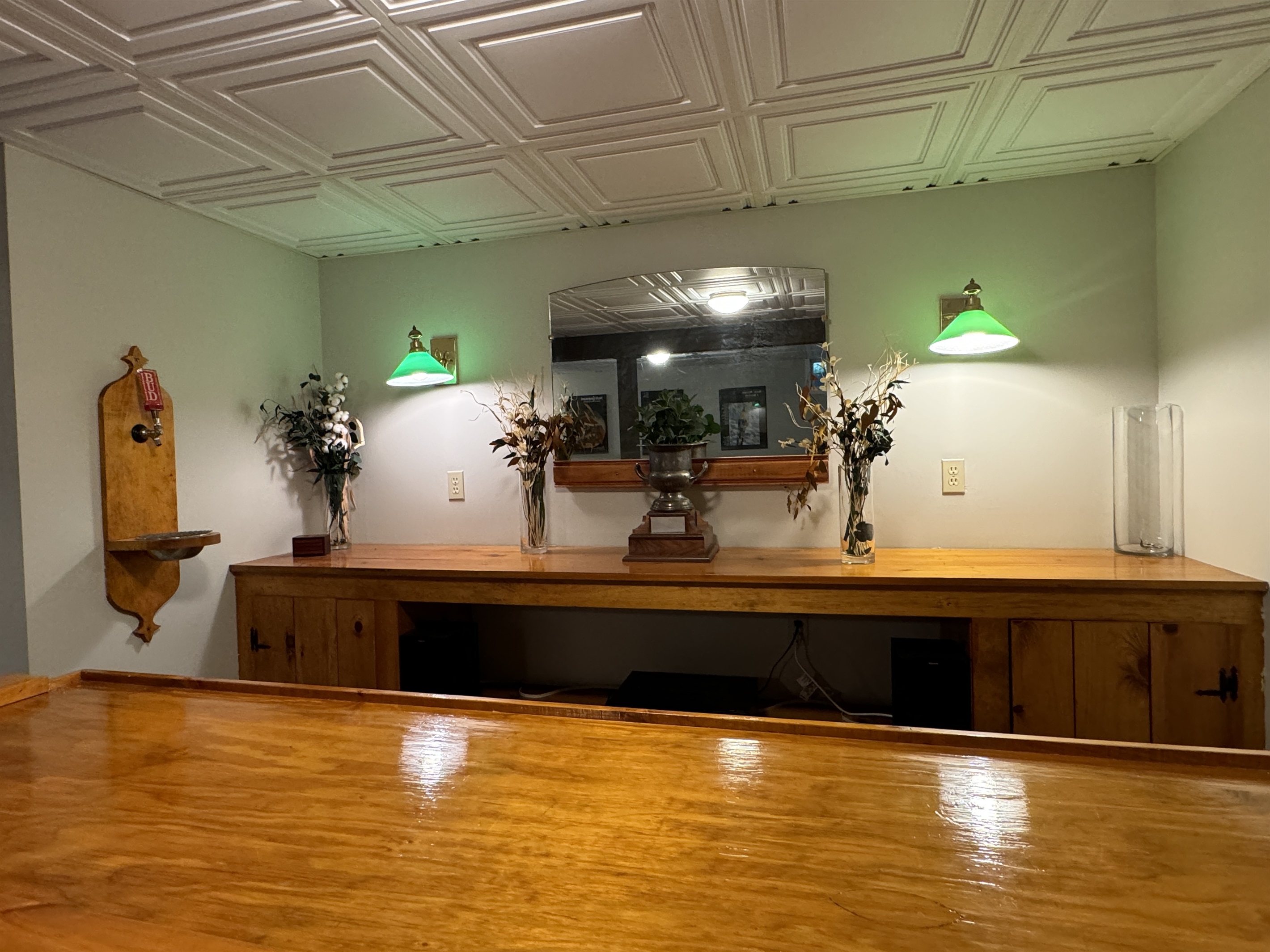 Lower level gamroom/bar