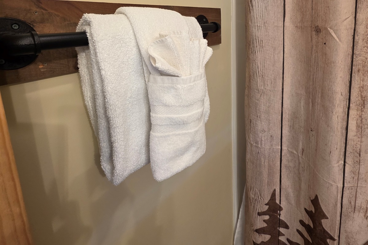 A little pampering and a little cabin!