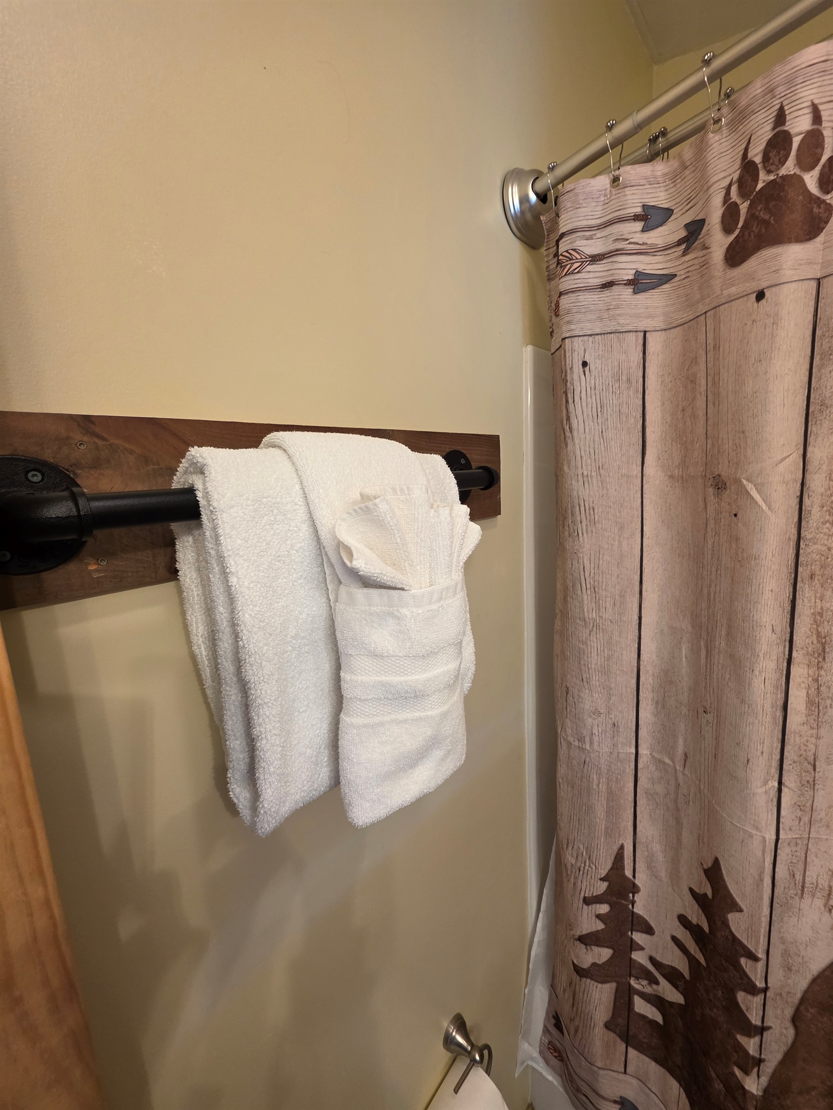 A little pampering and a little cabin!