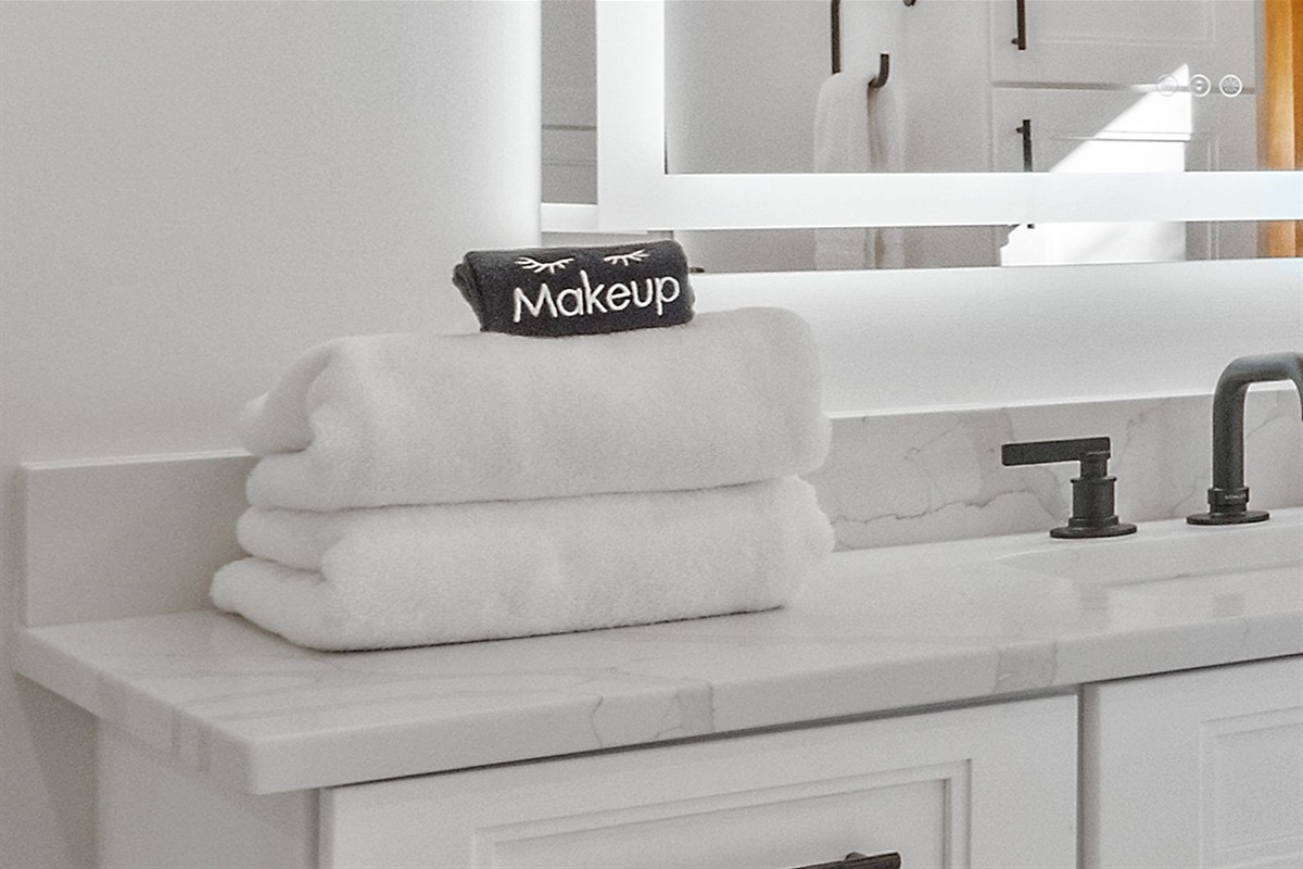 This home is fully stocked with towels, robes, toiletries and top quality amenities