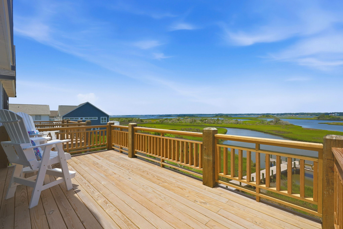 Welcome to So Much To Sea, where breathtaking sound views and coastal comfort come together for the perfect Surf City escape