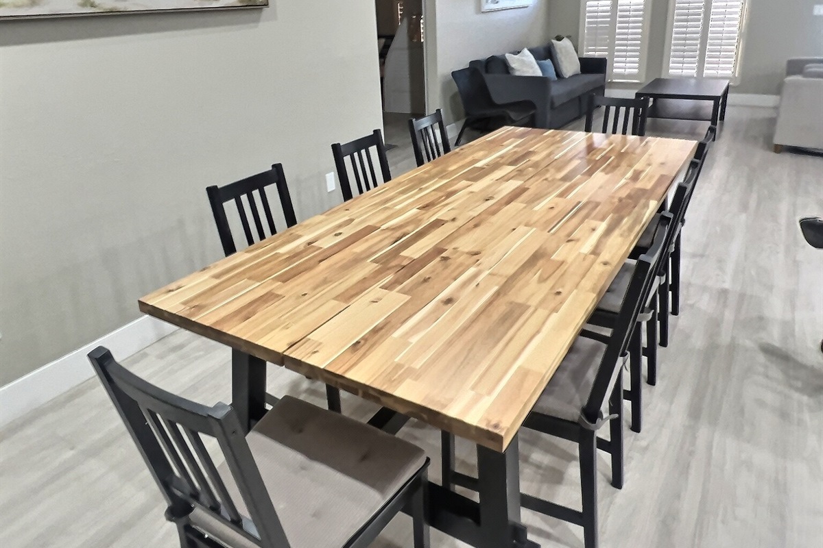 Large dinning table