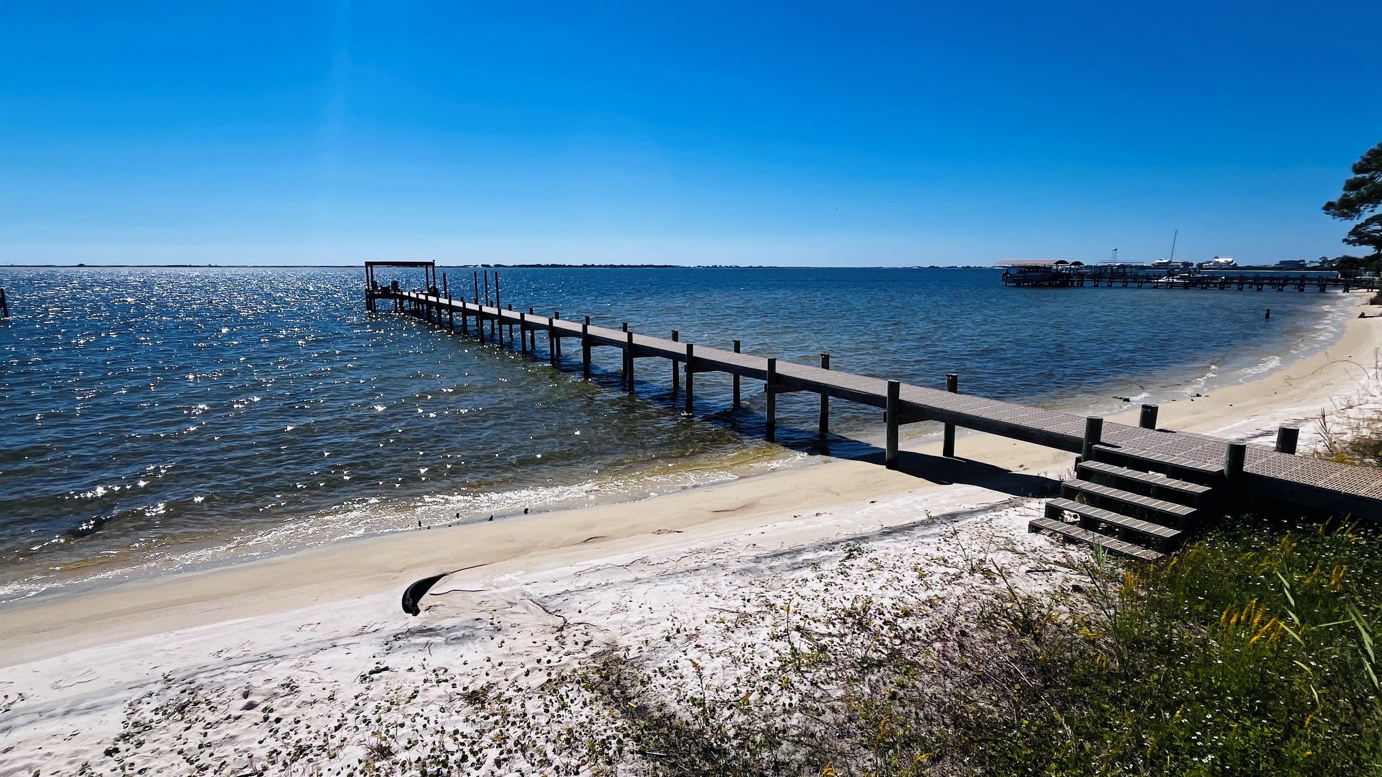 Beach changes with the seasons and tides.