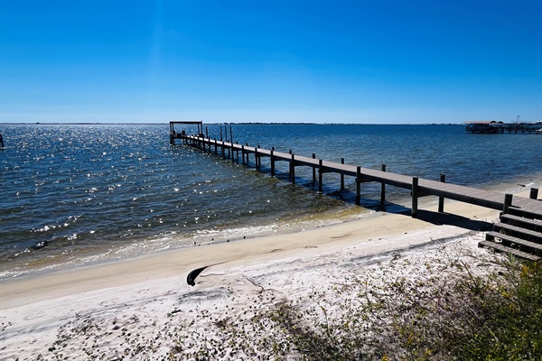 Beach changes with the seasons and tides.