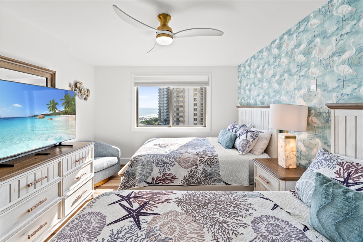 2nd Bedroom With 2 Queen Beds