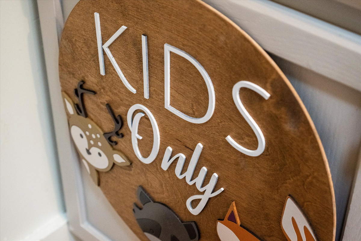 The Penthouse: Secret Playroom Entrance - Kids Only!