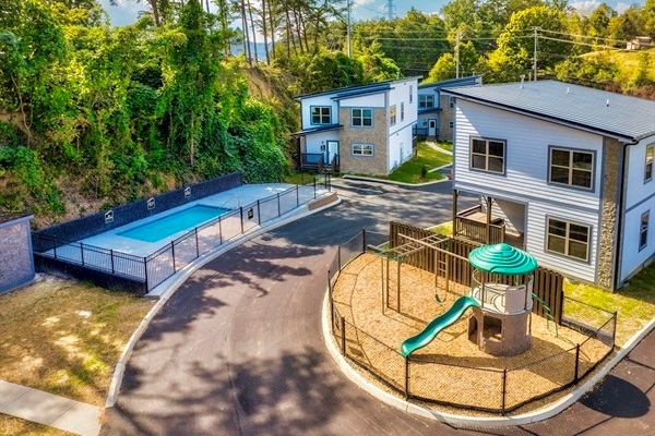 Ample parking ensures a stress-free arrival, allowing your family to unwind by the pool or explore the playground