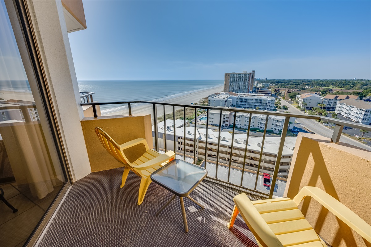 Breathtaking Views from Balcony!