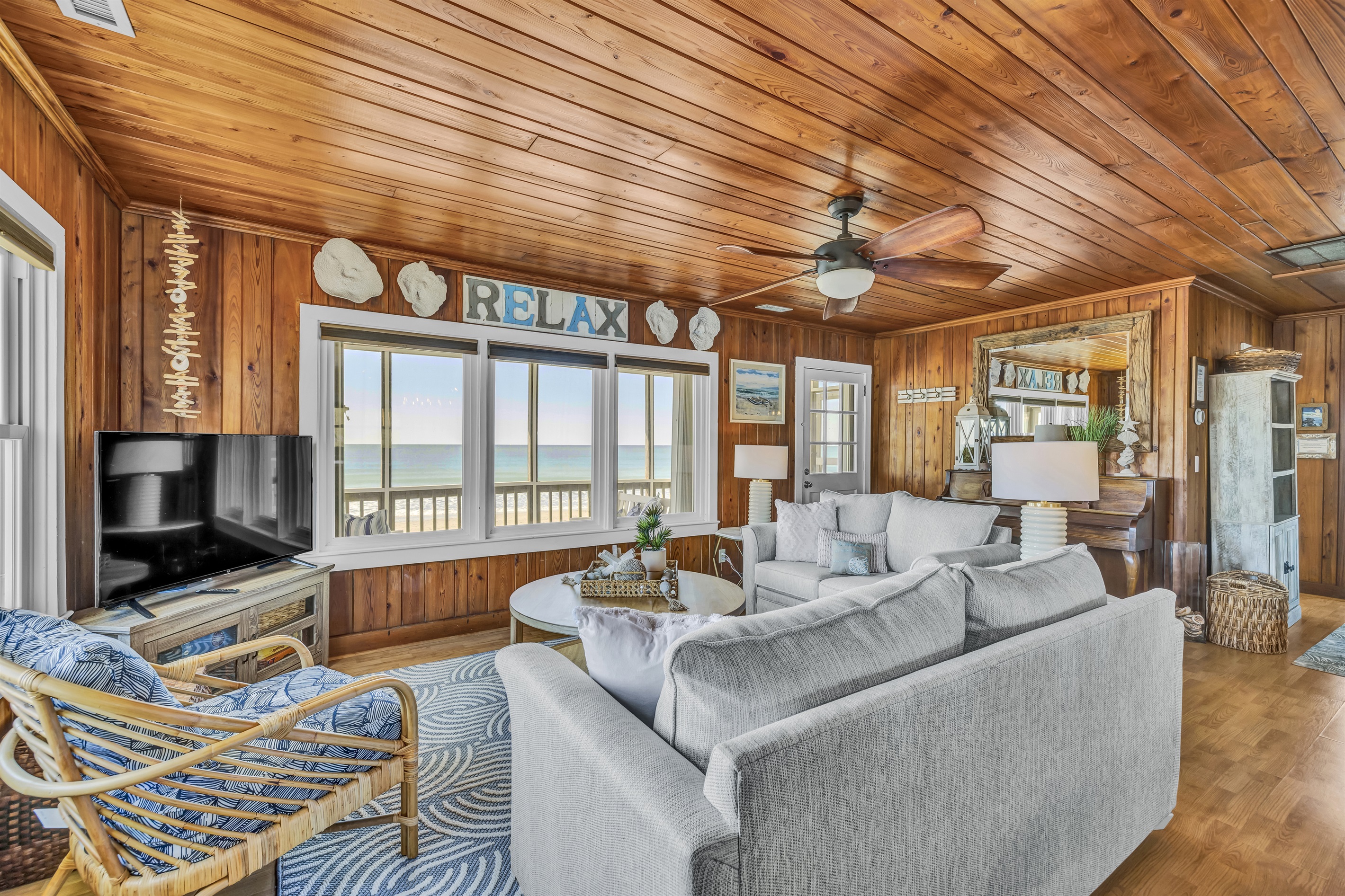 Upstairs living room