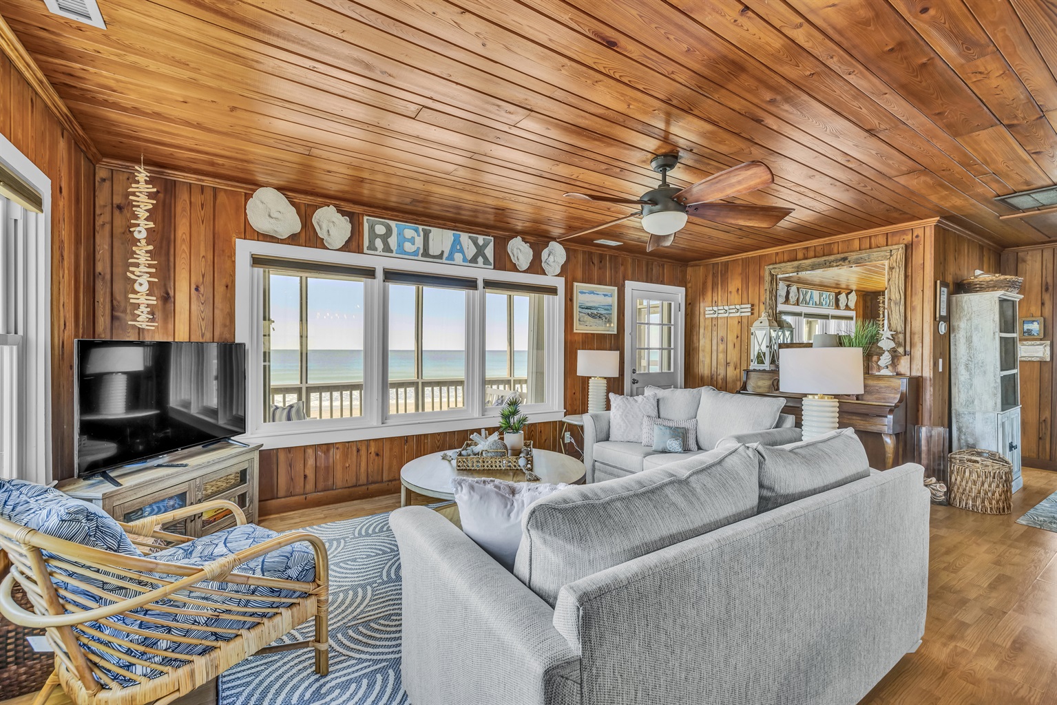 Upstairs living room