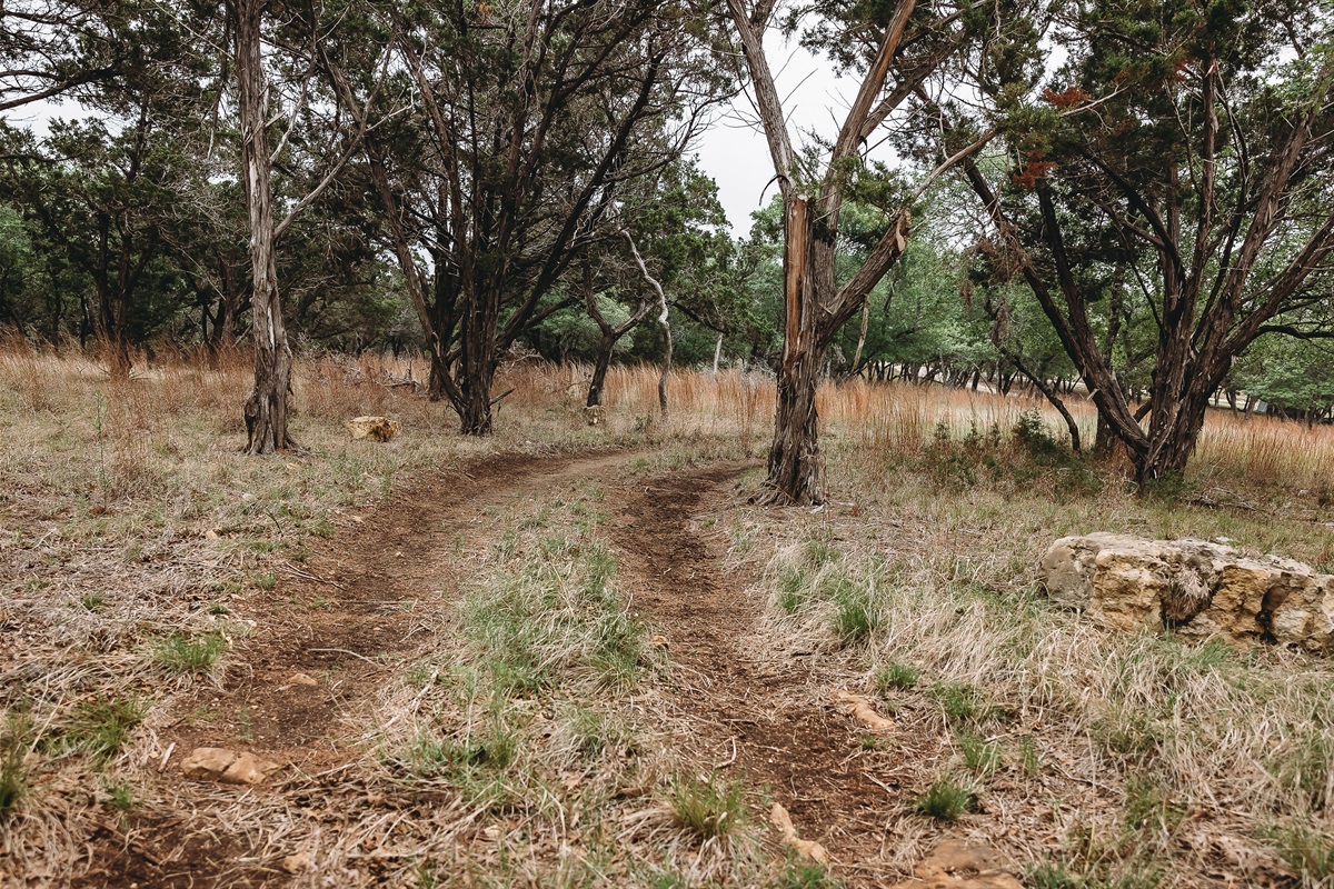entrance to hiking trails