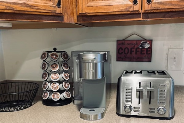 A coffee station designed for effortless mornings and everyday enjoyment.