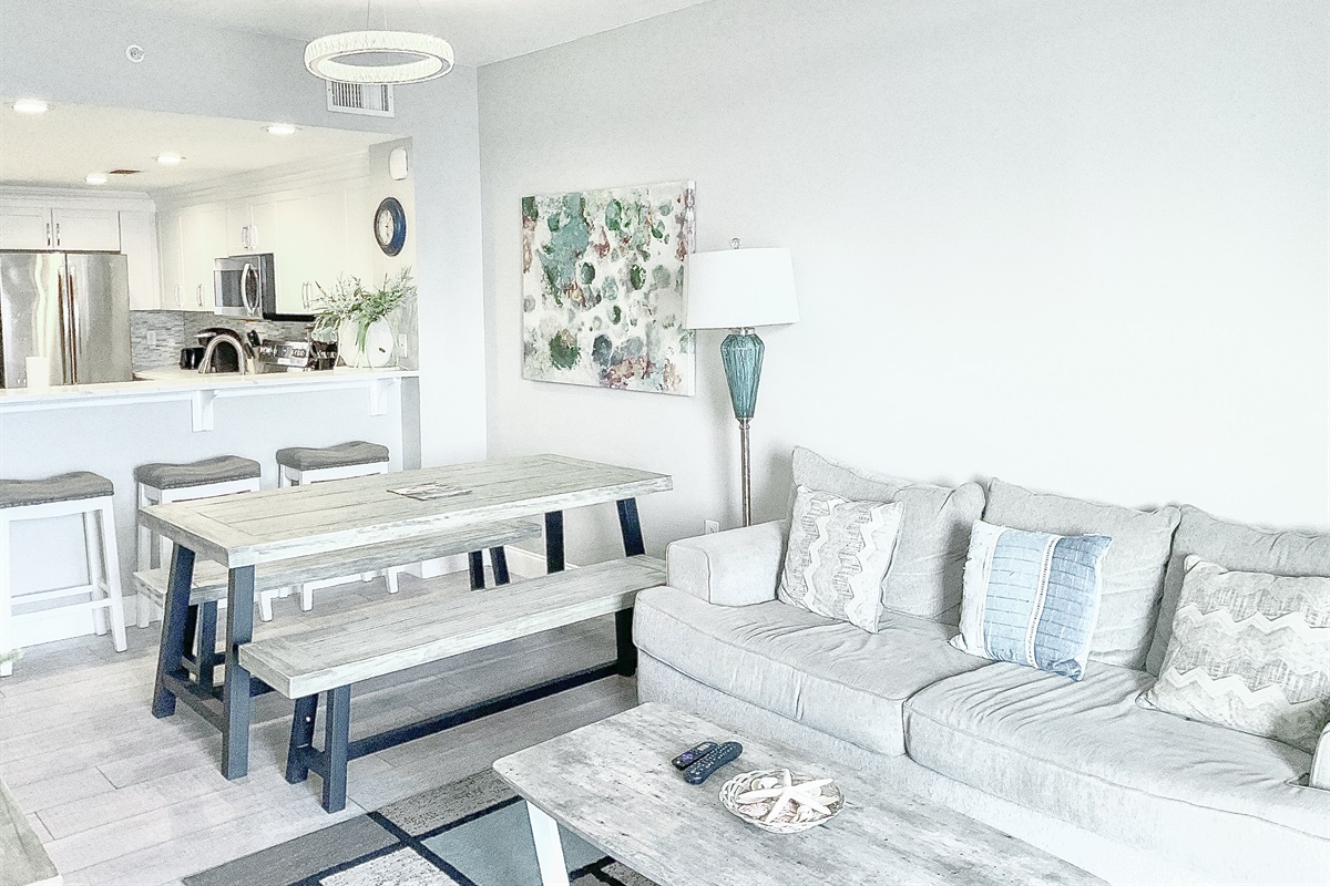 Living Room & Kitchen