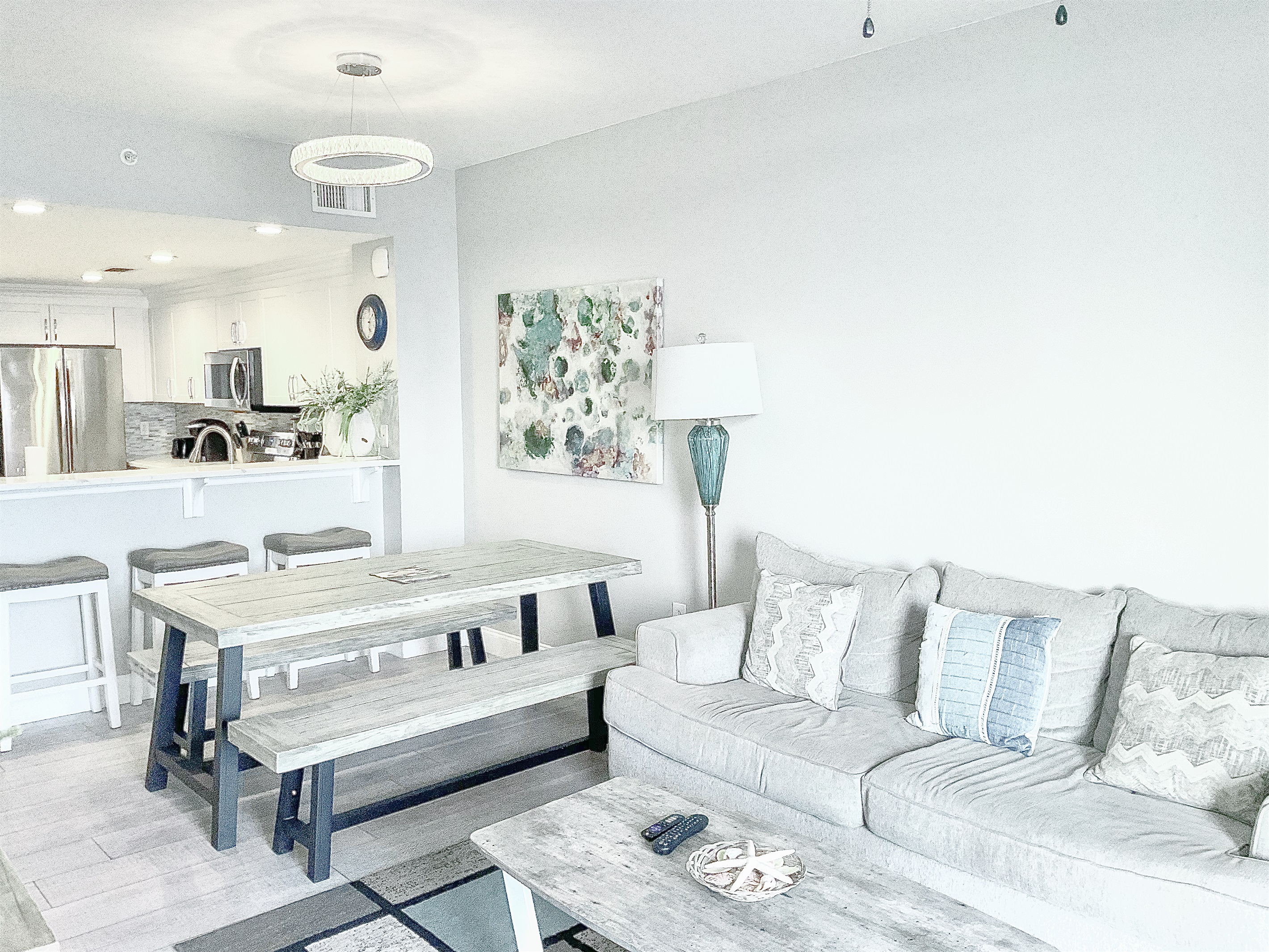 Living Room & Kitchen