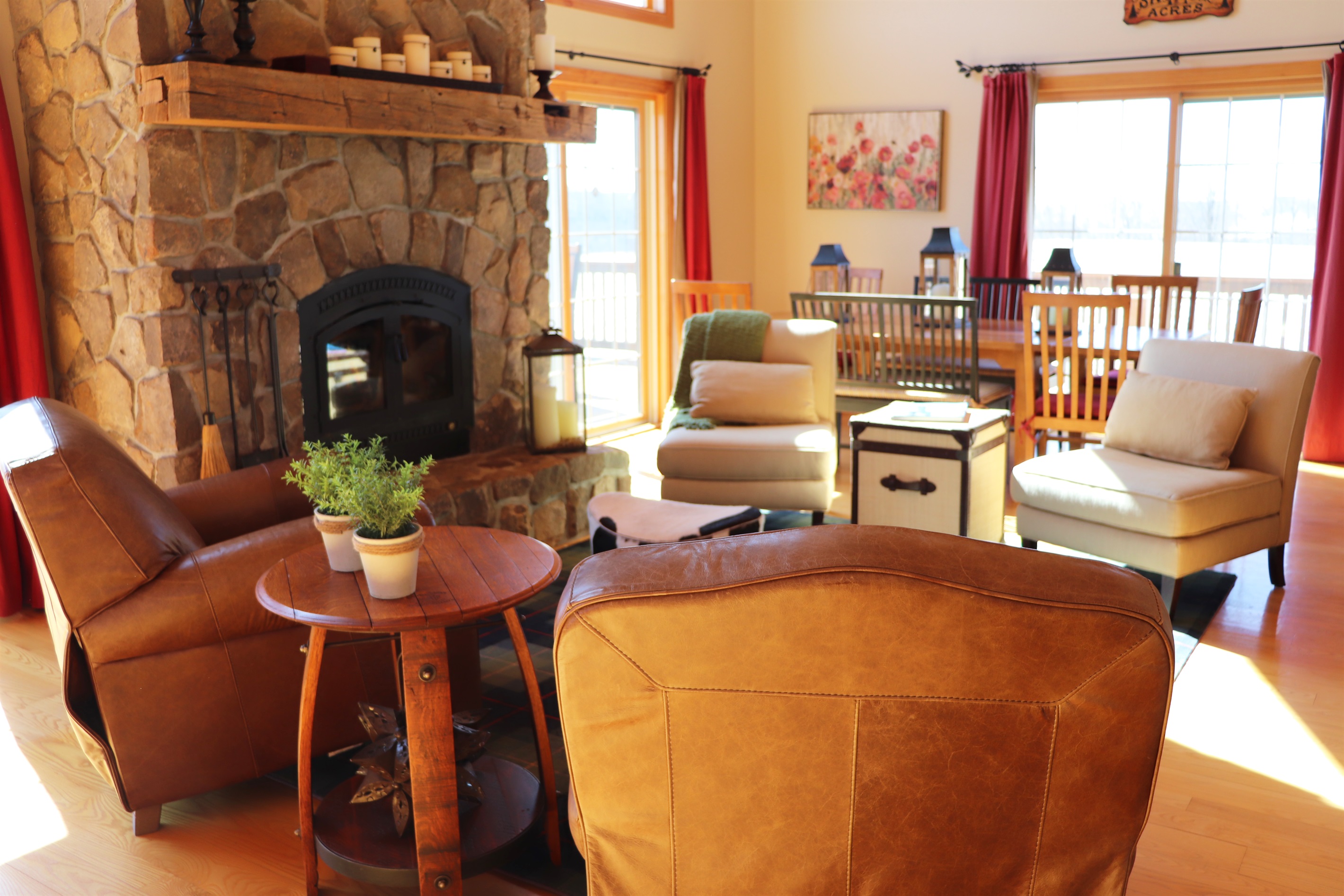Light filled living room