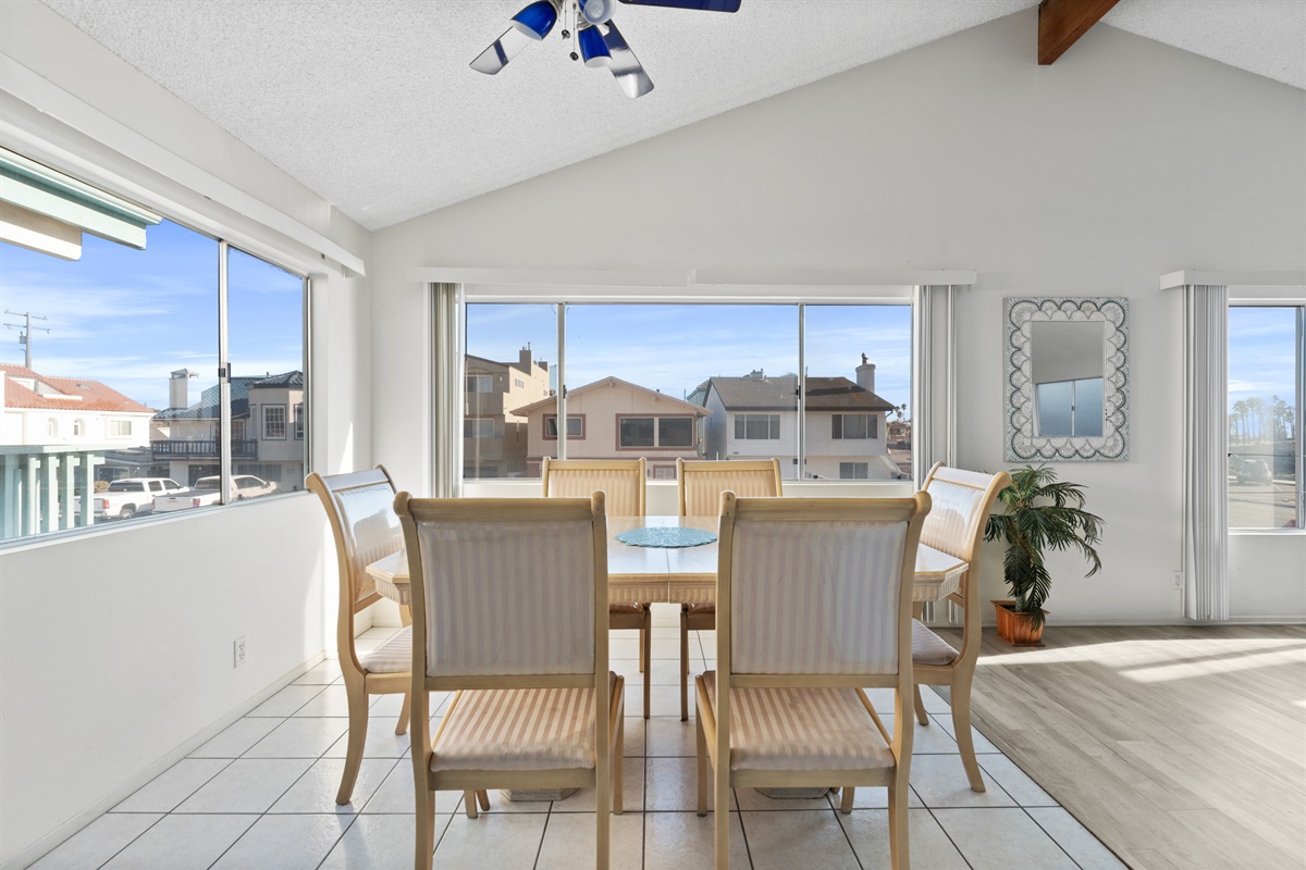 Dining space with natural light and room to gather