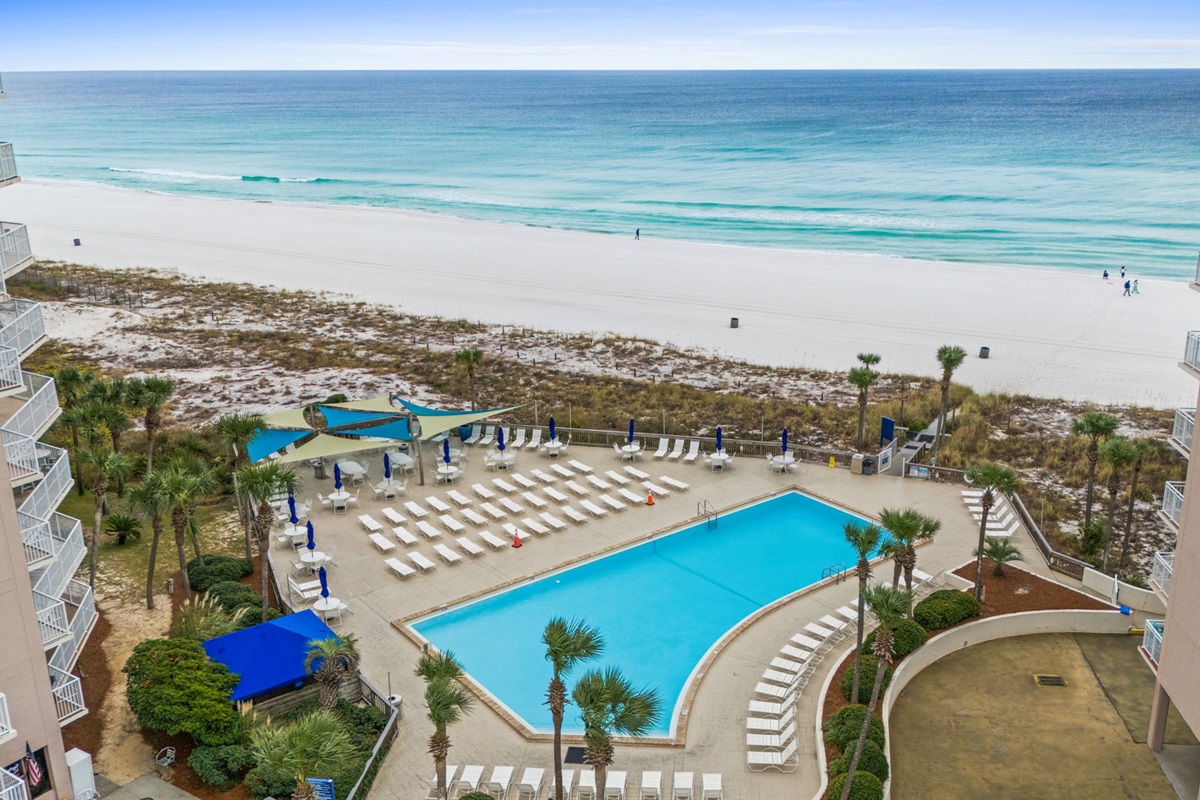 Pool and Beach Access