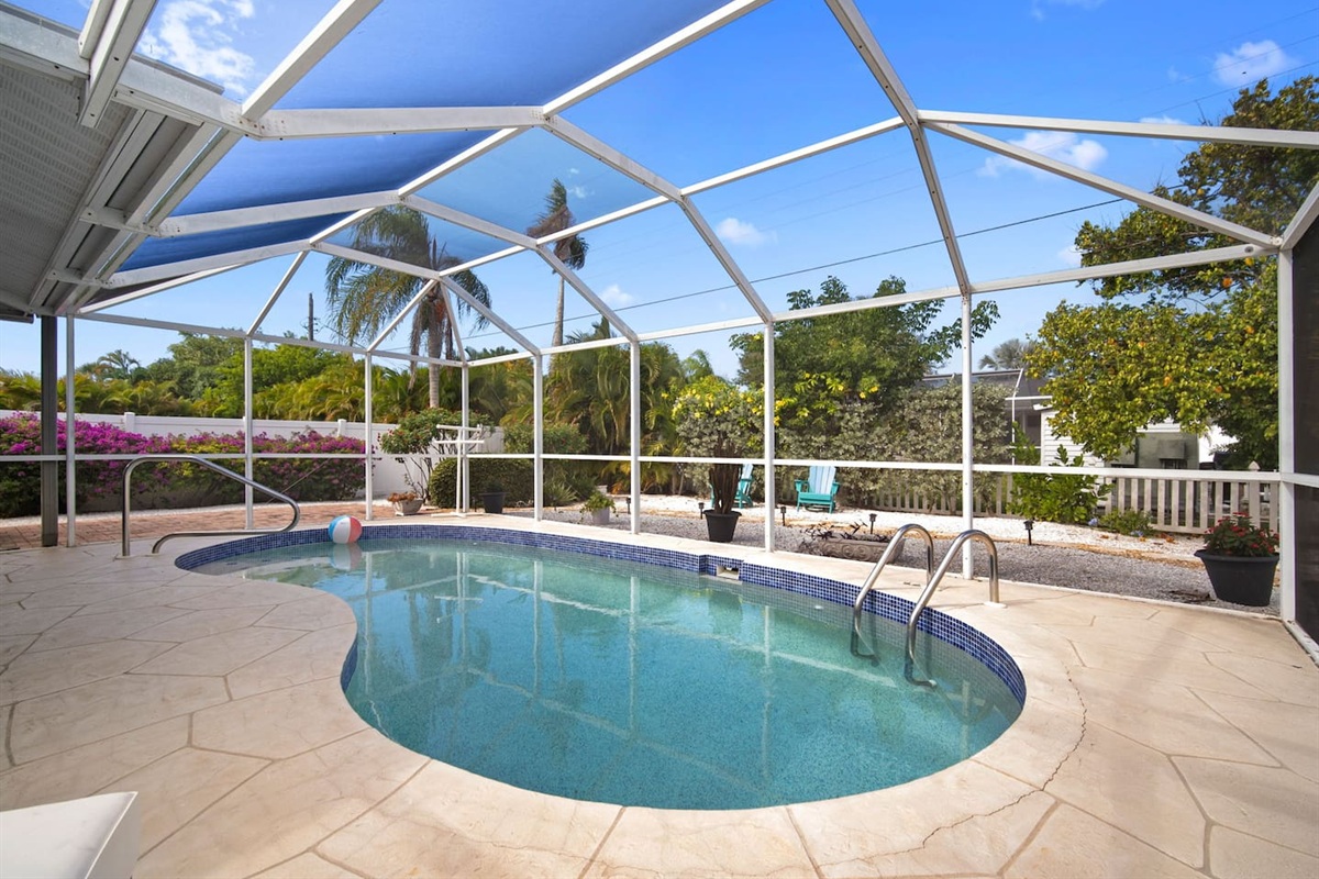 Heated pool