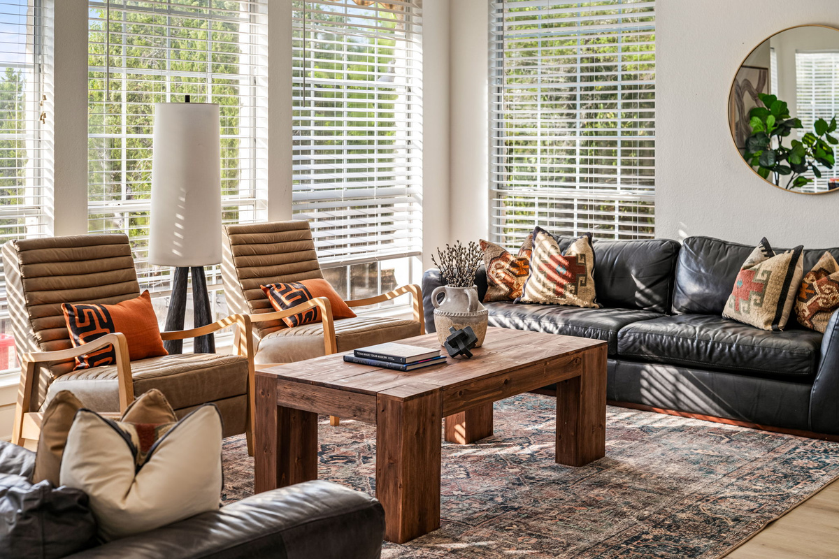 A spacious living area to spend quality time together.