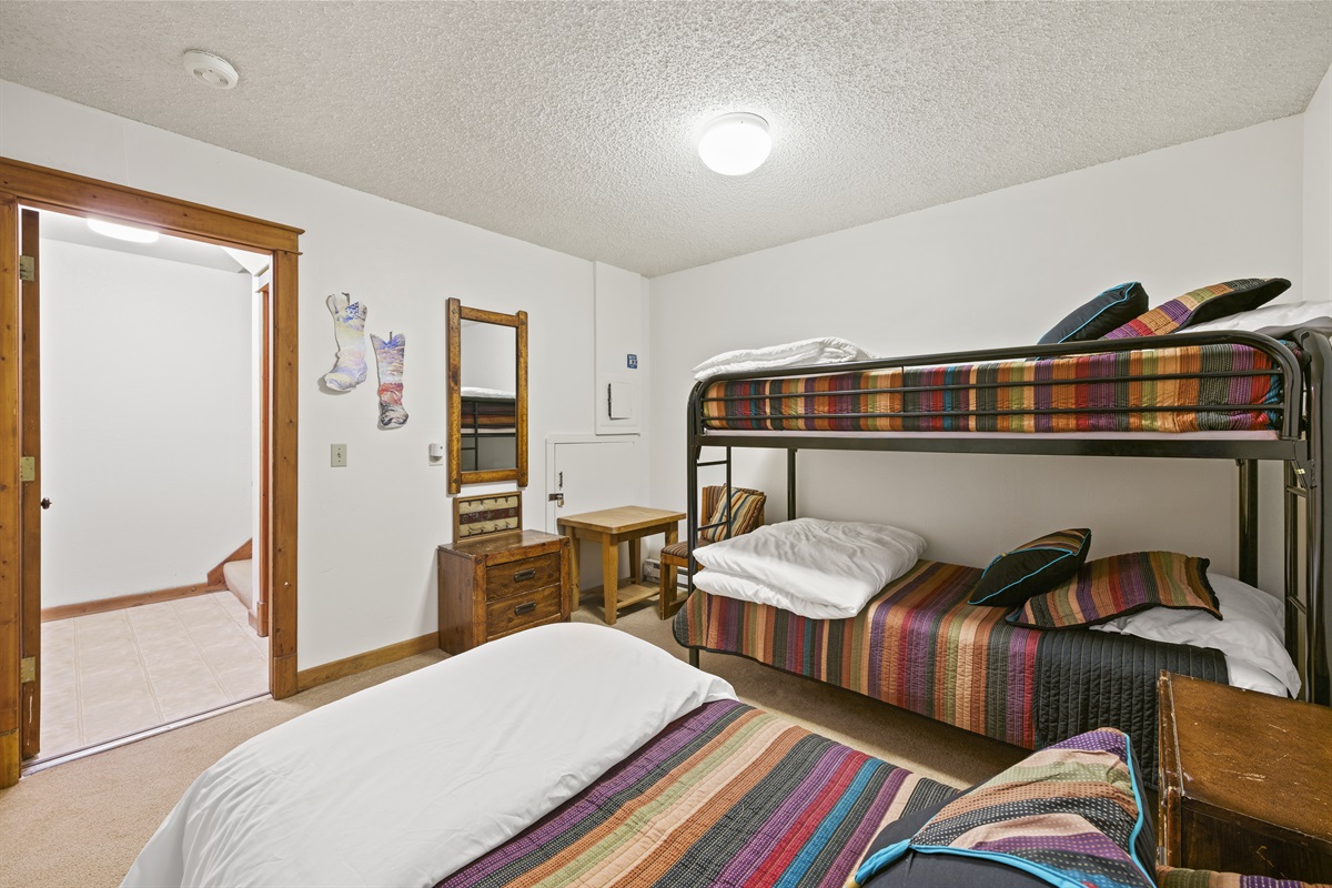 Lower level bedroom