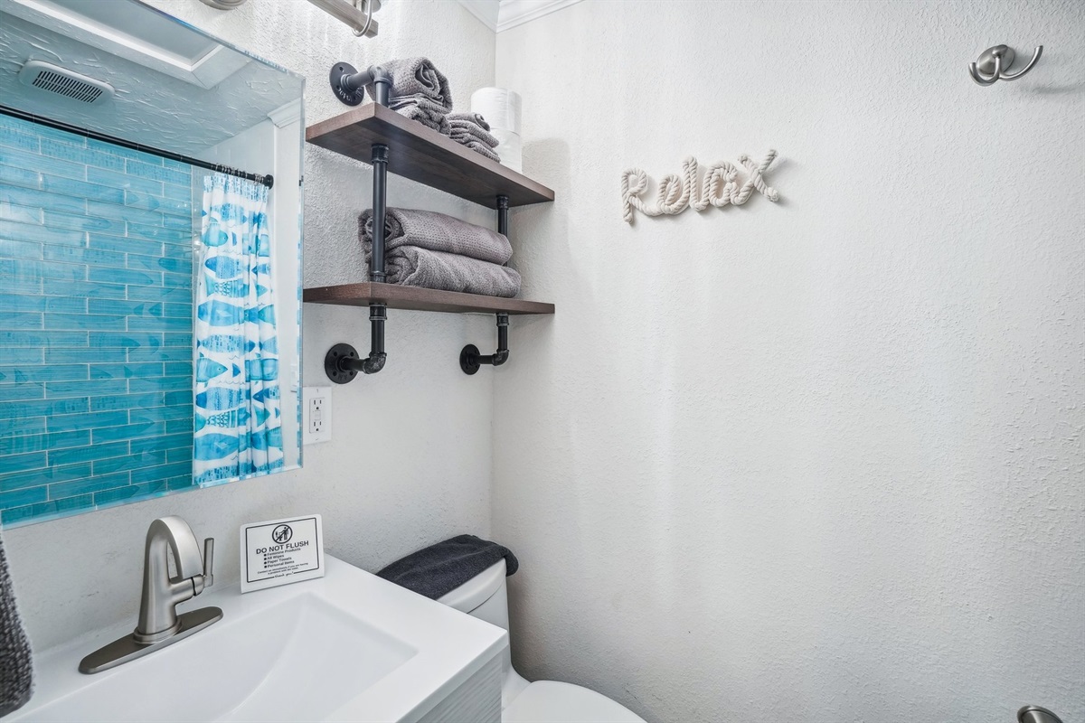Hall bathroom
