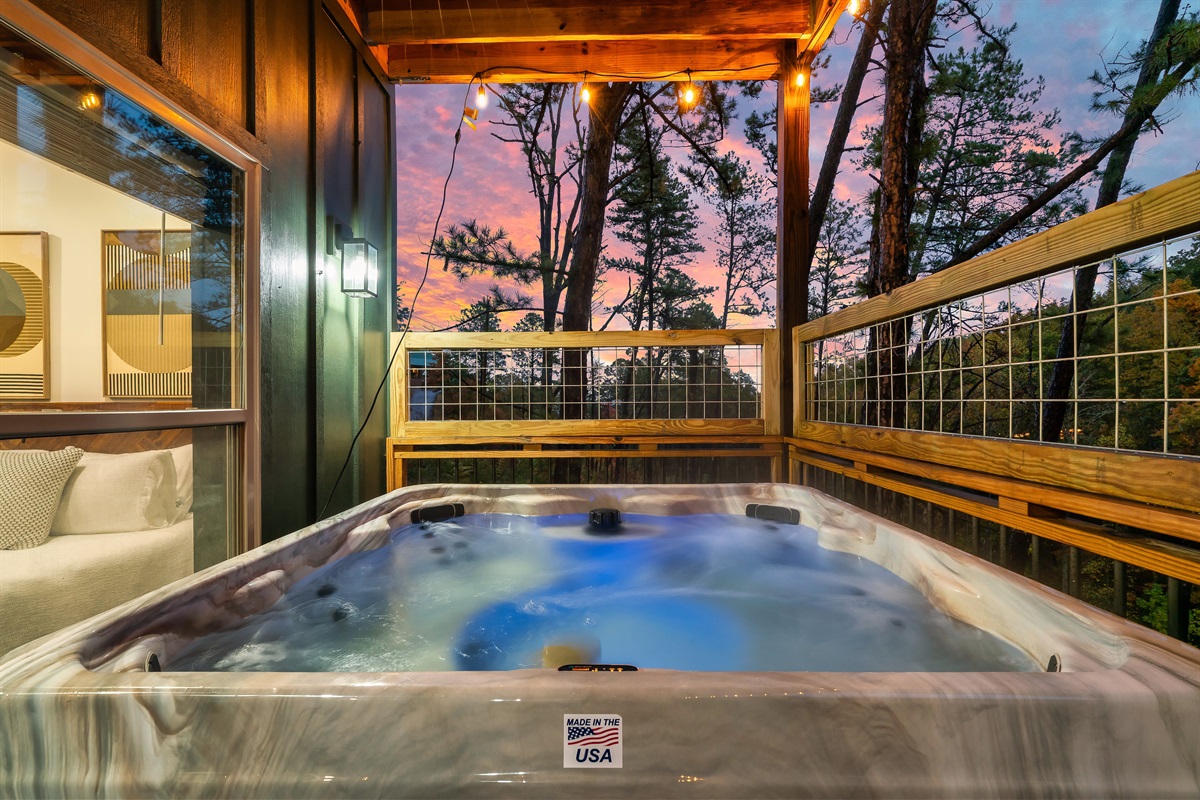 Experience ultimate relaxation in our bubbling paradise