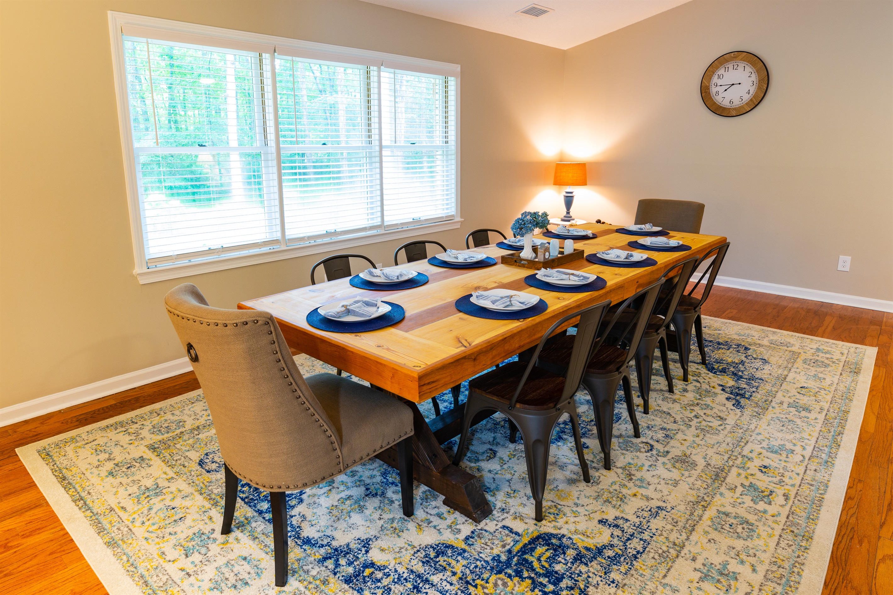 Dining Area | Custom Built Table