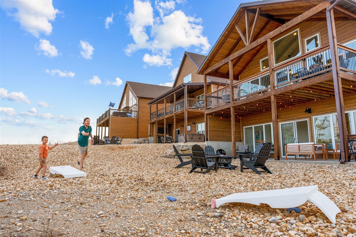 Backyard cornhole battles start here. 🏆