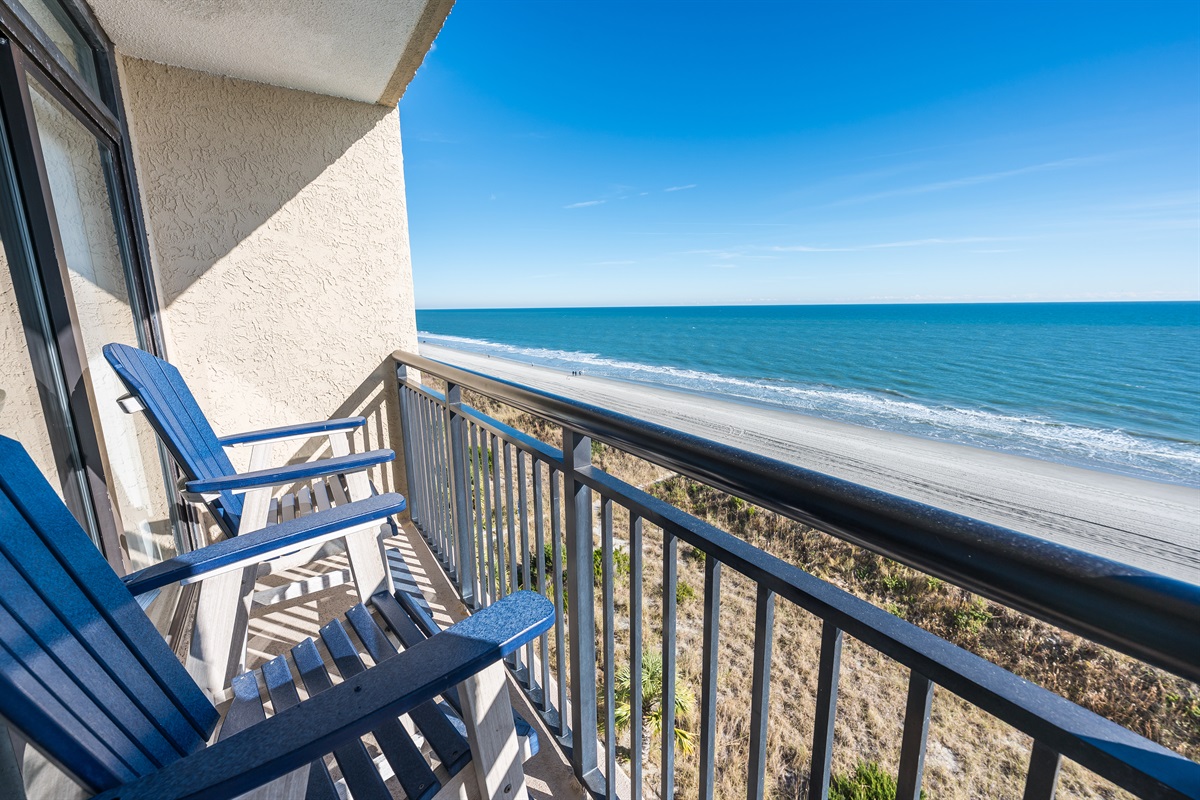 Amazing View from the Balcony!