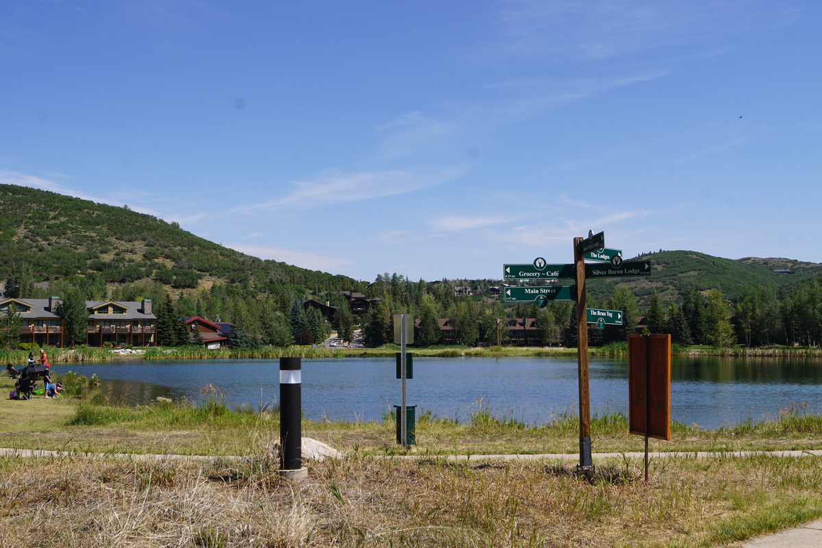 Trail network right outside