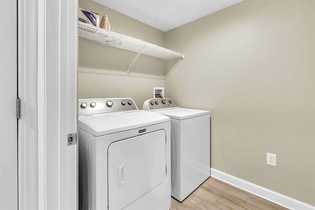 Full Size Washer and Dryer