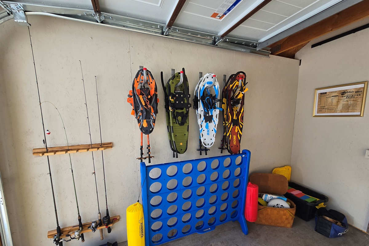 Snow shoes available for use during the winter months!