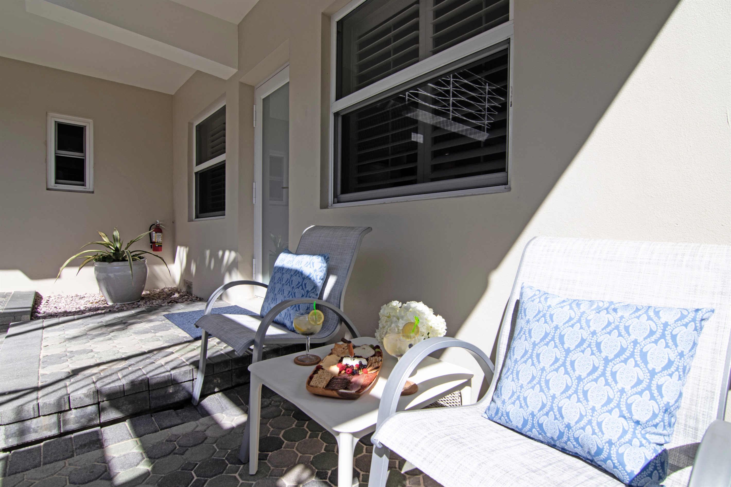 Take in the salt air, enjoy your morning coffee or afternoon cocktail