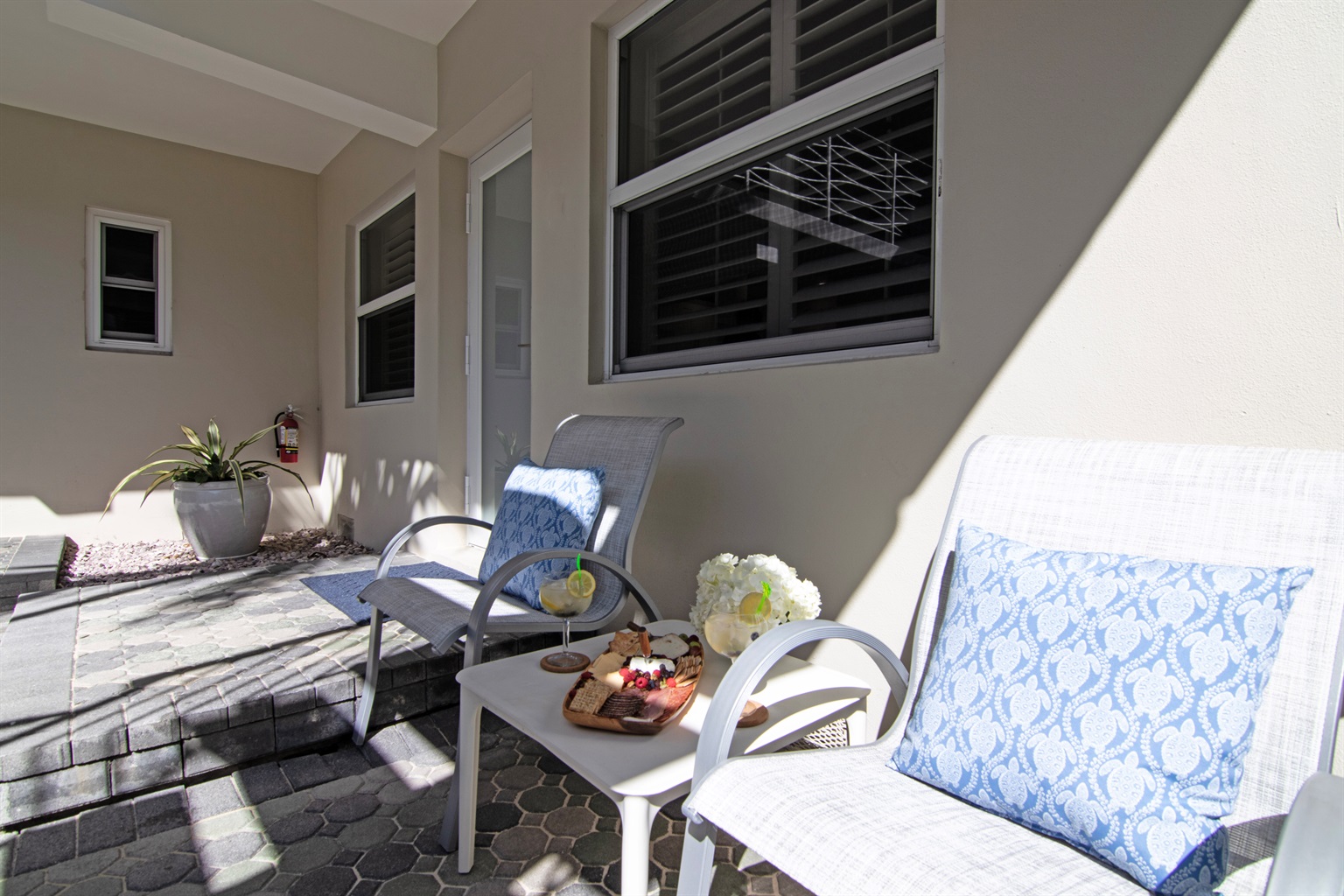 Take in the salt air, enjoy your morning coffee or afternoon cocktail