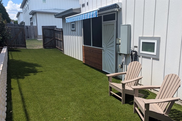 Turf Backyard