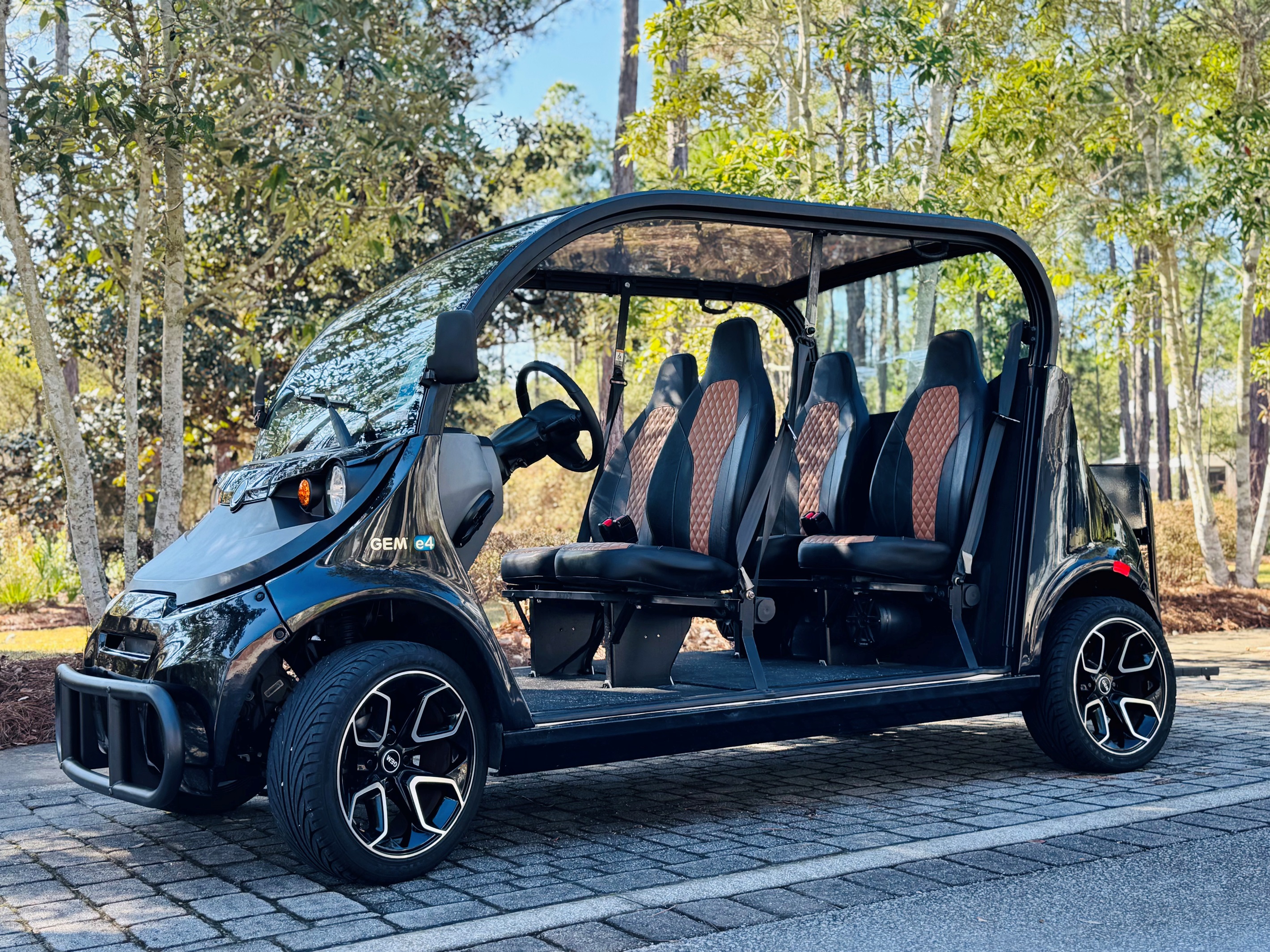 Included 6-passenger GEM golf cart — effortless trips to the beach, pools, and town.