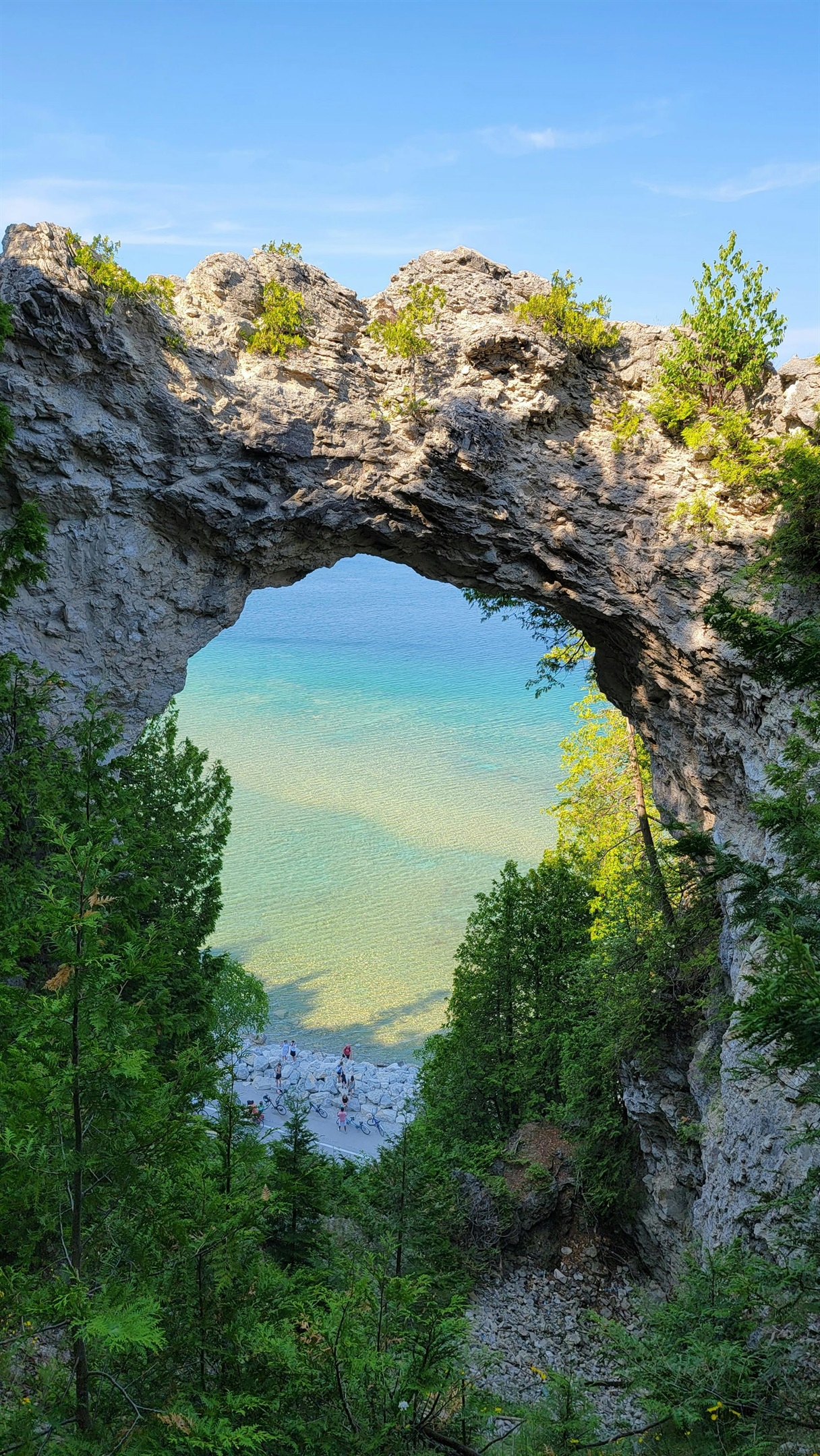 Visit Mackinac Island Arch Rock