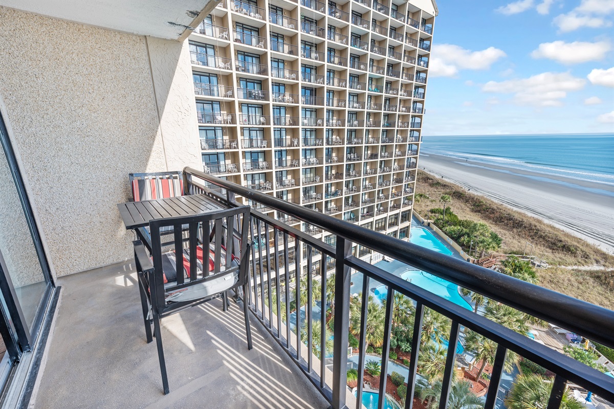 Amazing View from the Balcony!