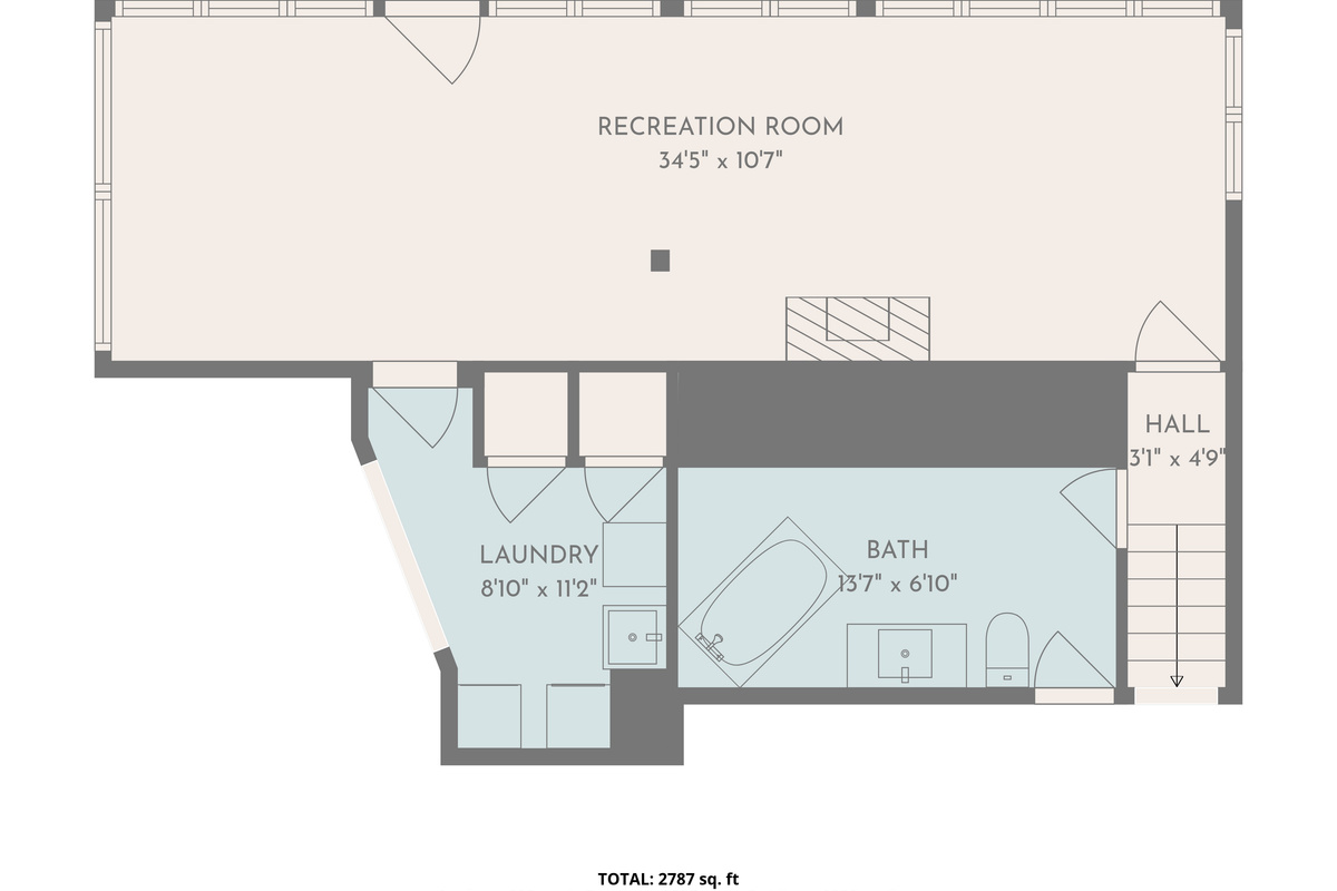 Goodyear Lodge lower level layout