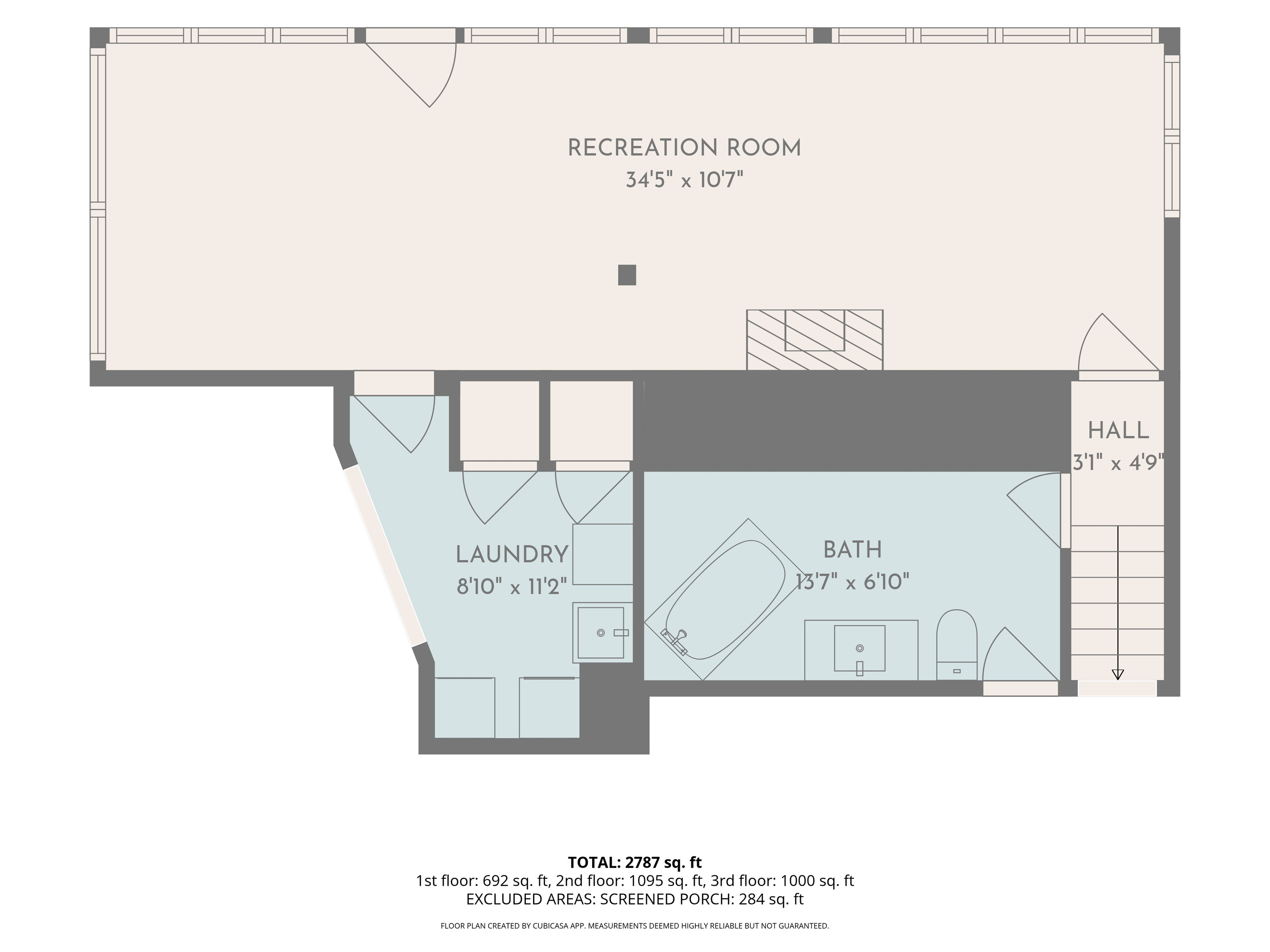 Goodyear Lodge lower level layout