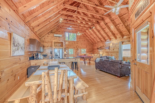 Cook, dine, play, relax—this is where memories are made.