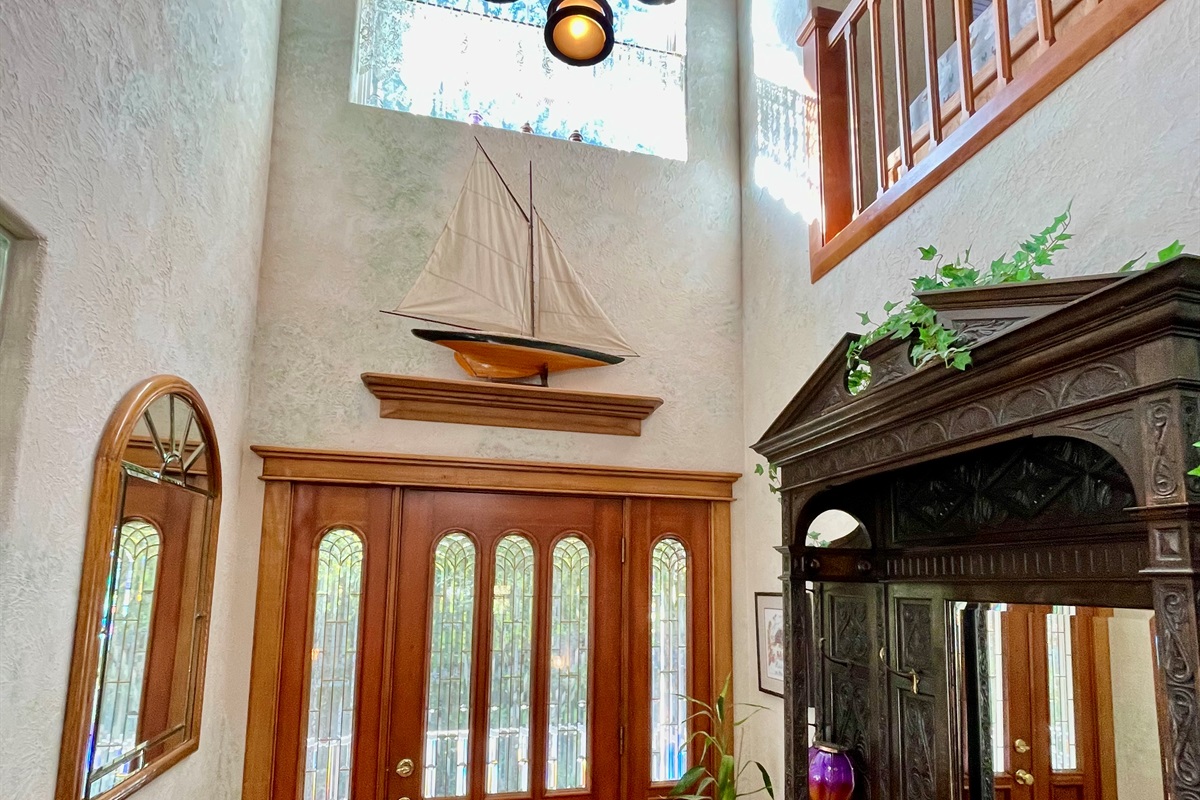 Front door entry way