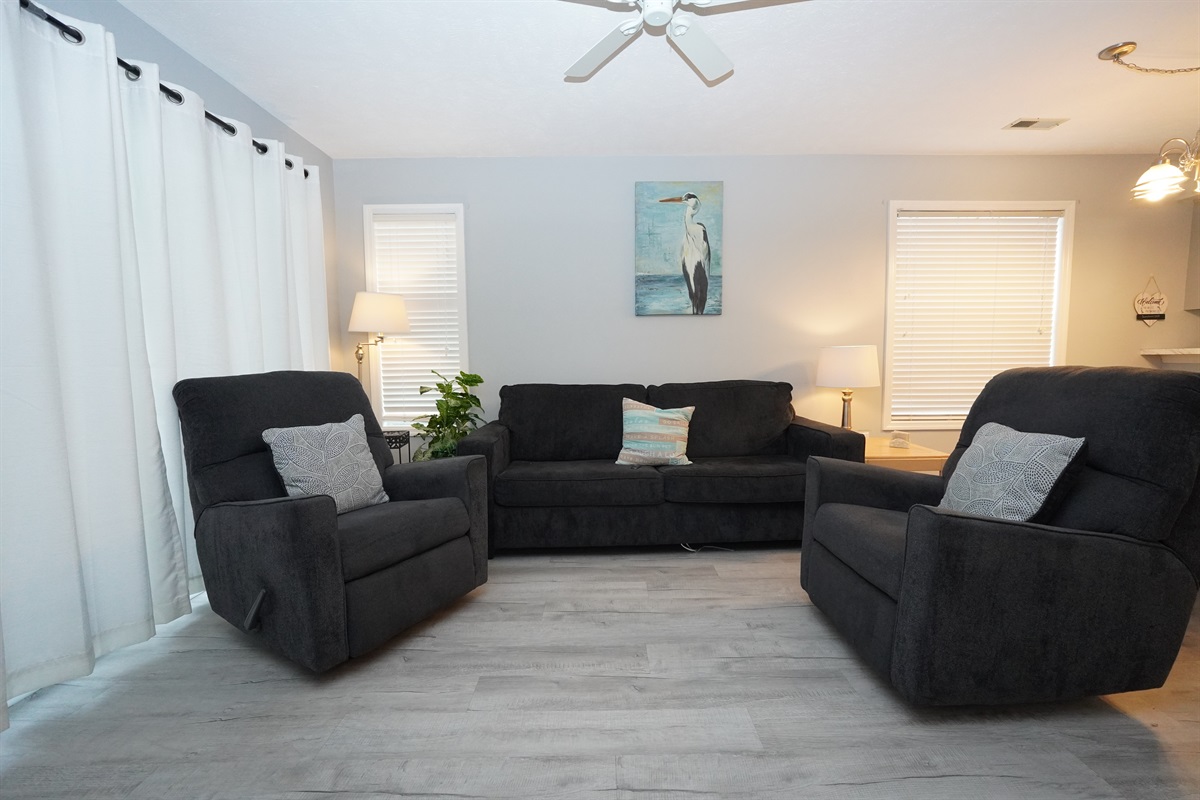 Plenty of cozy seating