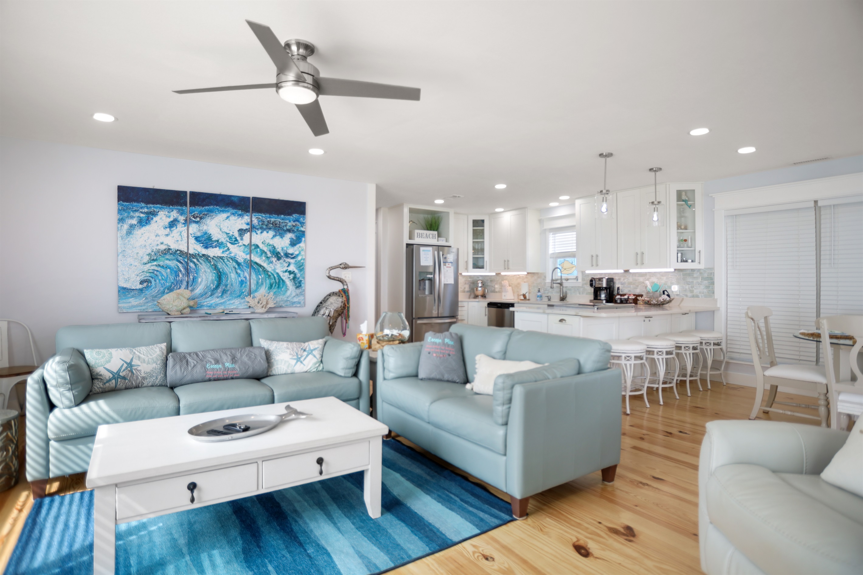 New Italian leather furniture