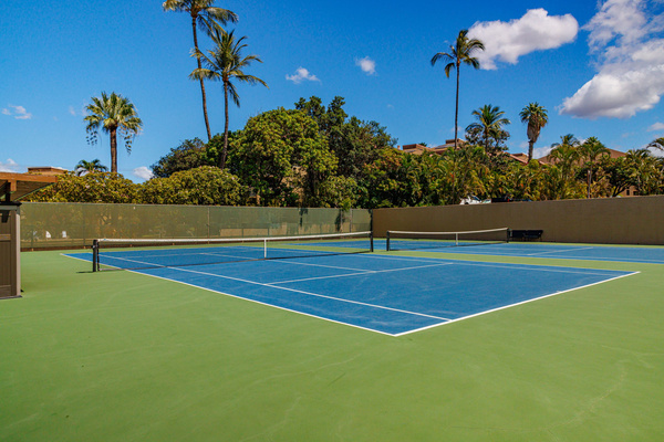tennis courts