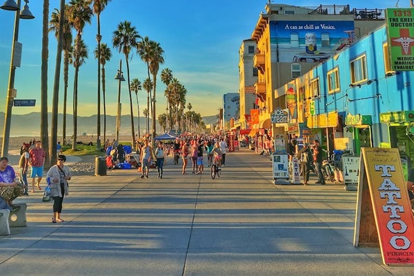 Venice Beach Boardwalk