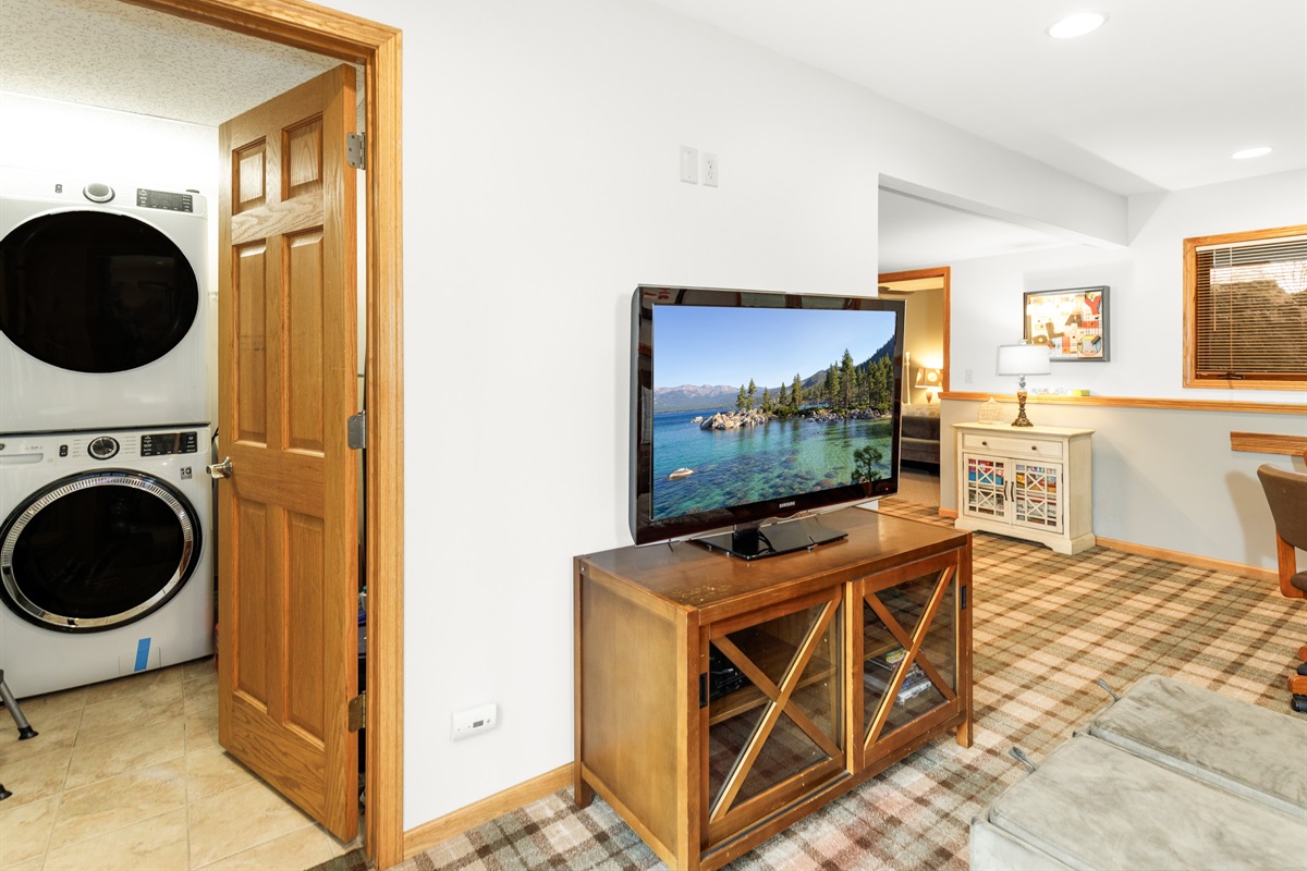 Guests have access to laundry during their stay. 