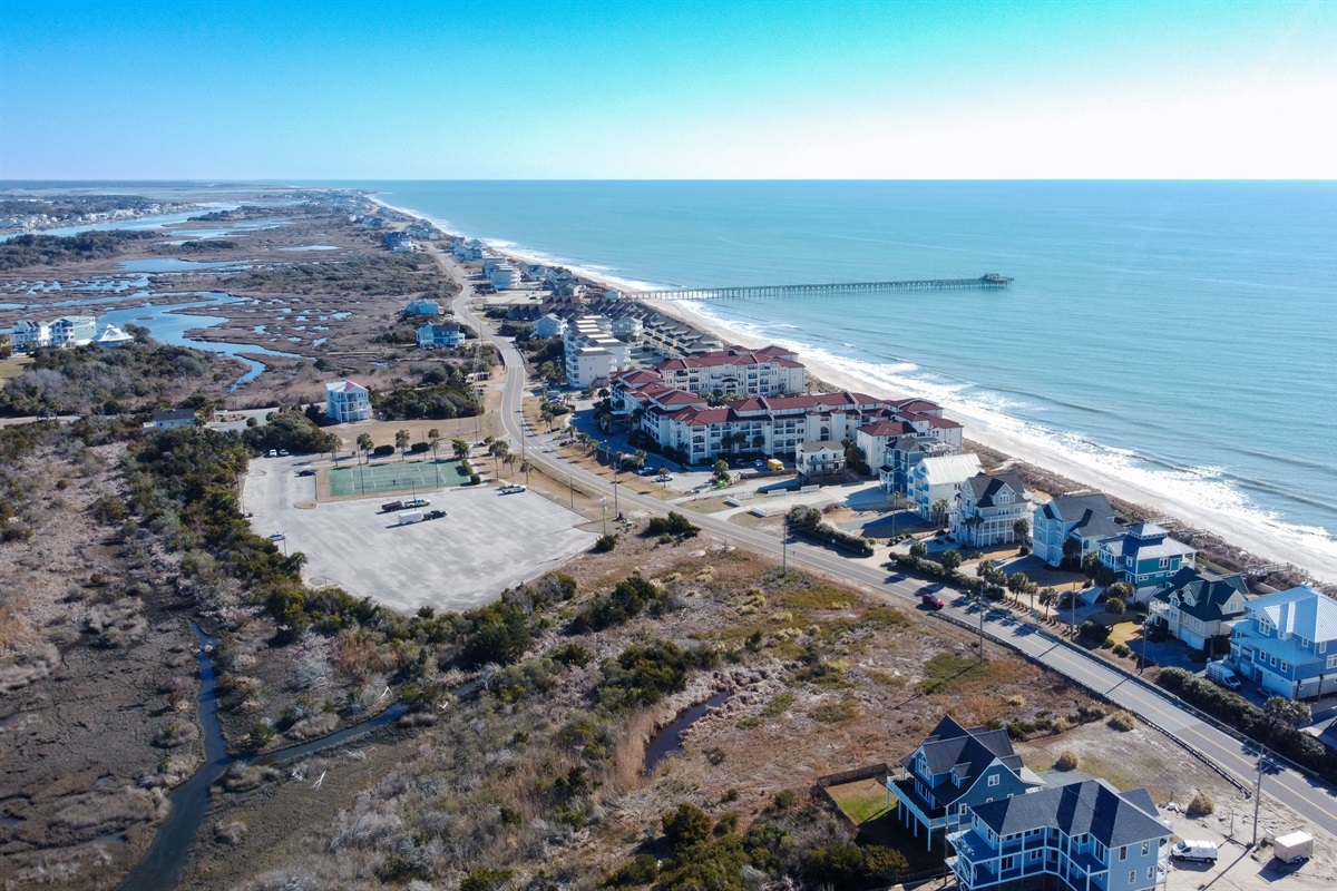 Villa Capriani and Seaview Fishing Pier