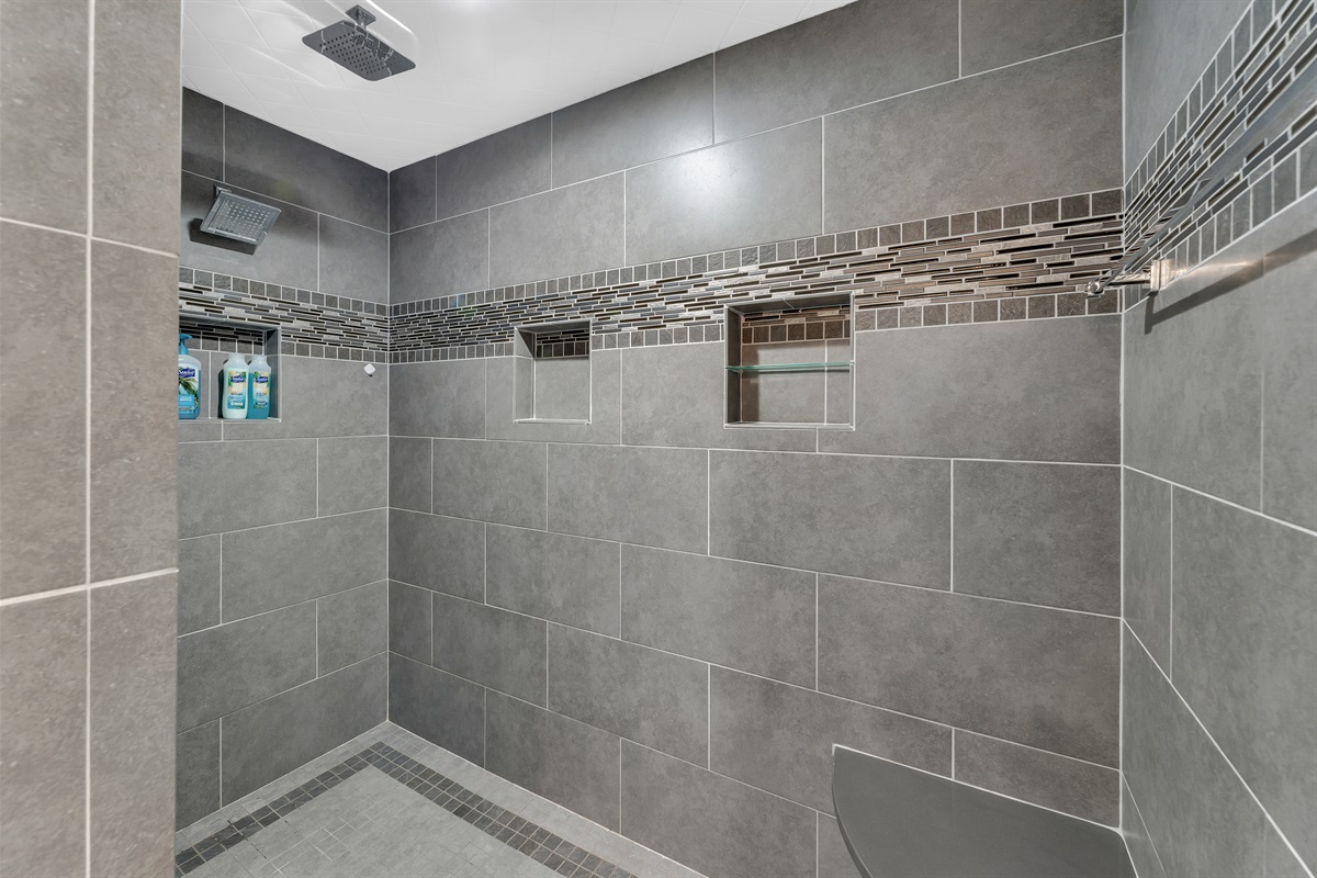 Large shower