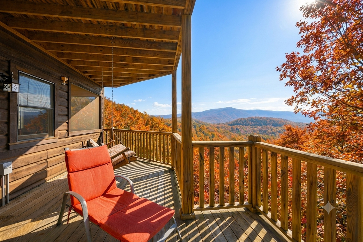 Morning coffee with a front-row seat to endless mountain views 🌄